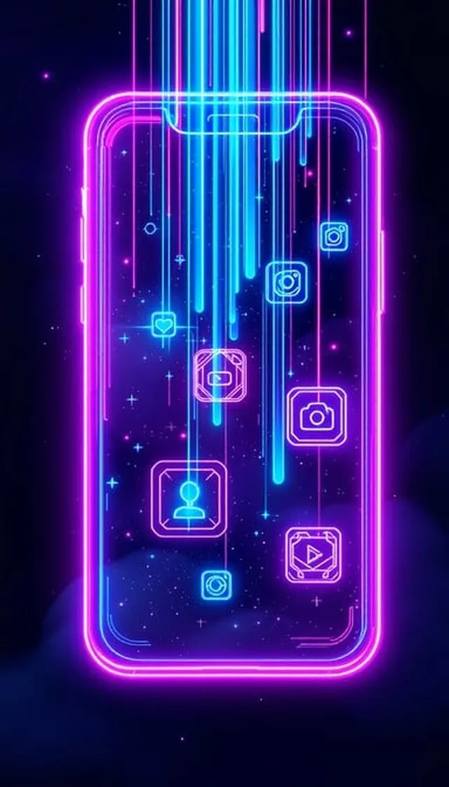 赌博平台 APP便携终端 - 赛博手机界面